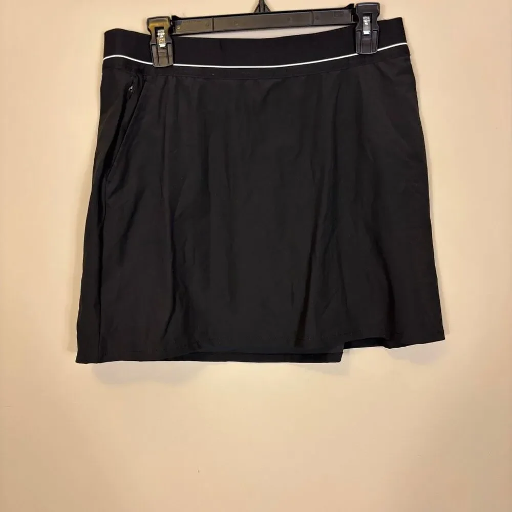 Soybu Black Athletic Tennis Skort‎ Medium